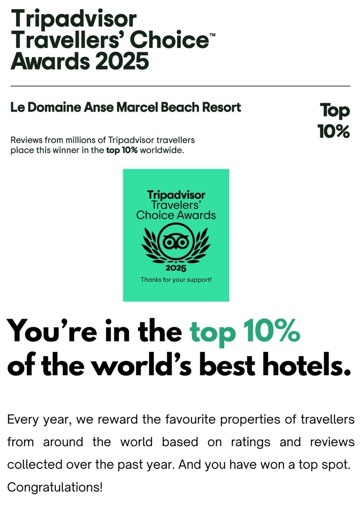 Le Domaine Anse Marcel Beach Resort מראה חיצוני תמונה